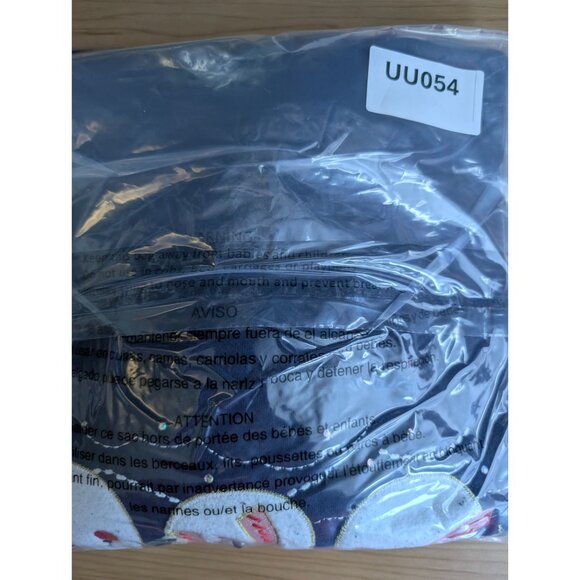 Holiday Editions Womens 2X Navy Blue Snowman Sweatshirt Cotton Blend Long Sleeve - Picture 10 of 10